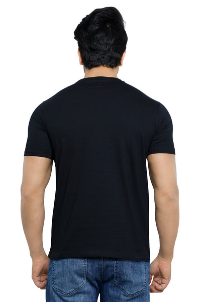 Diners Mens Round Neck T-Shirt SKU: NA856-BLACK - Diners