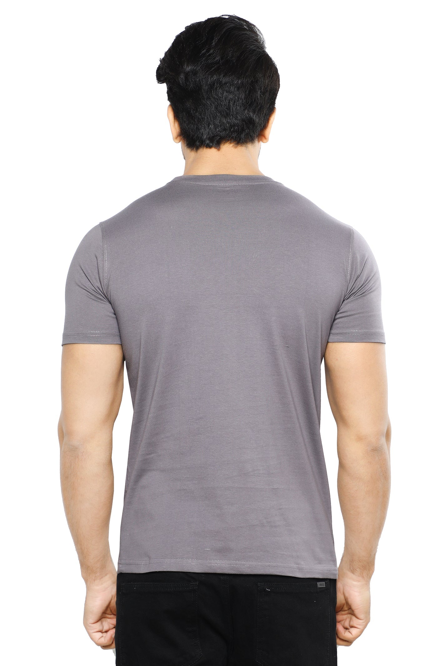 Diners Men's Round Neck T-Shirt SKU: NA856-GREY - Diners