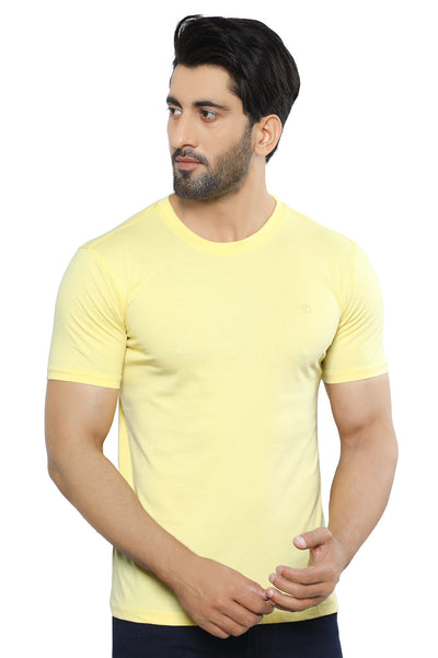 Diners Men's Round Neck T-Shirt SKU: NA856-LEMON - Diners