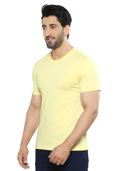 Diners Men's Round Neck T-Shirt SKU: NA856-LEMON - Diners