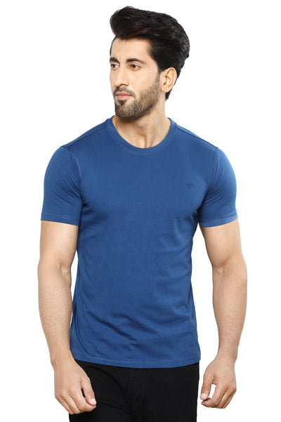 Diners Men's Round Neck T-Shirt SKU: NA856-N-BLUE - Diners