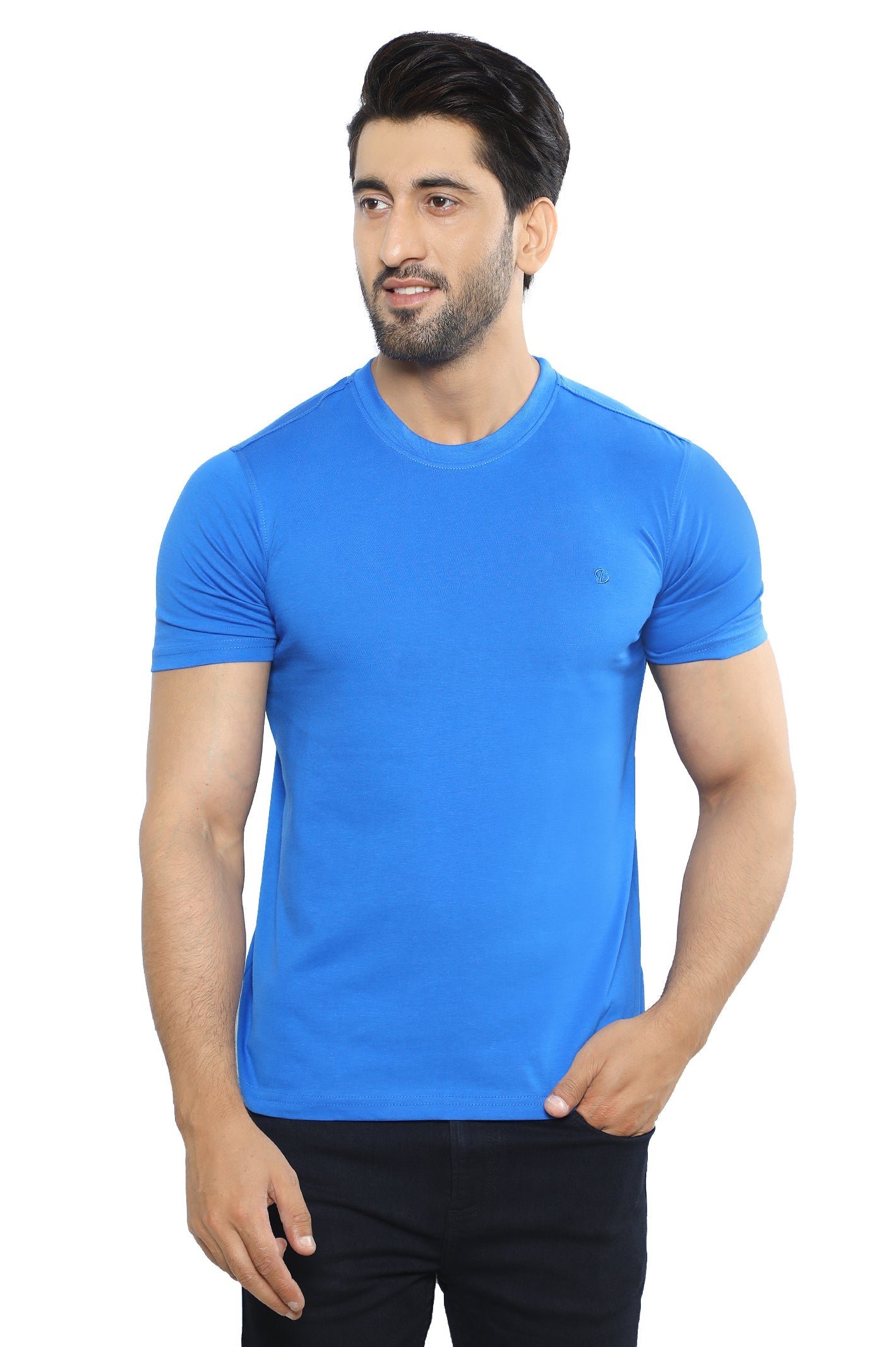 Diners Men's Round Neck T-Shirt SKU: NA856-R-BLUE - Diners