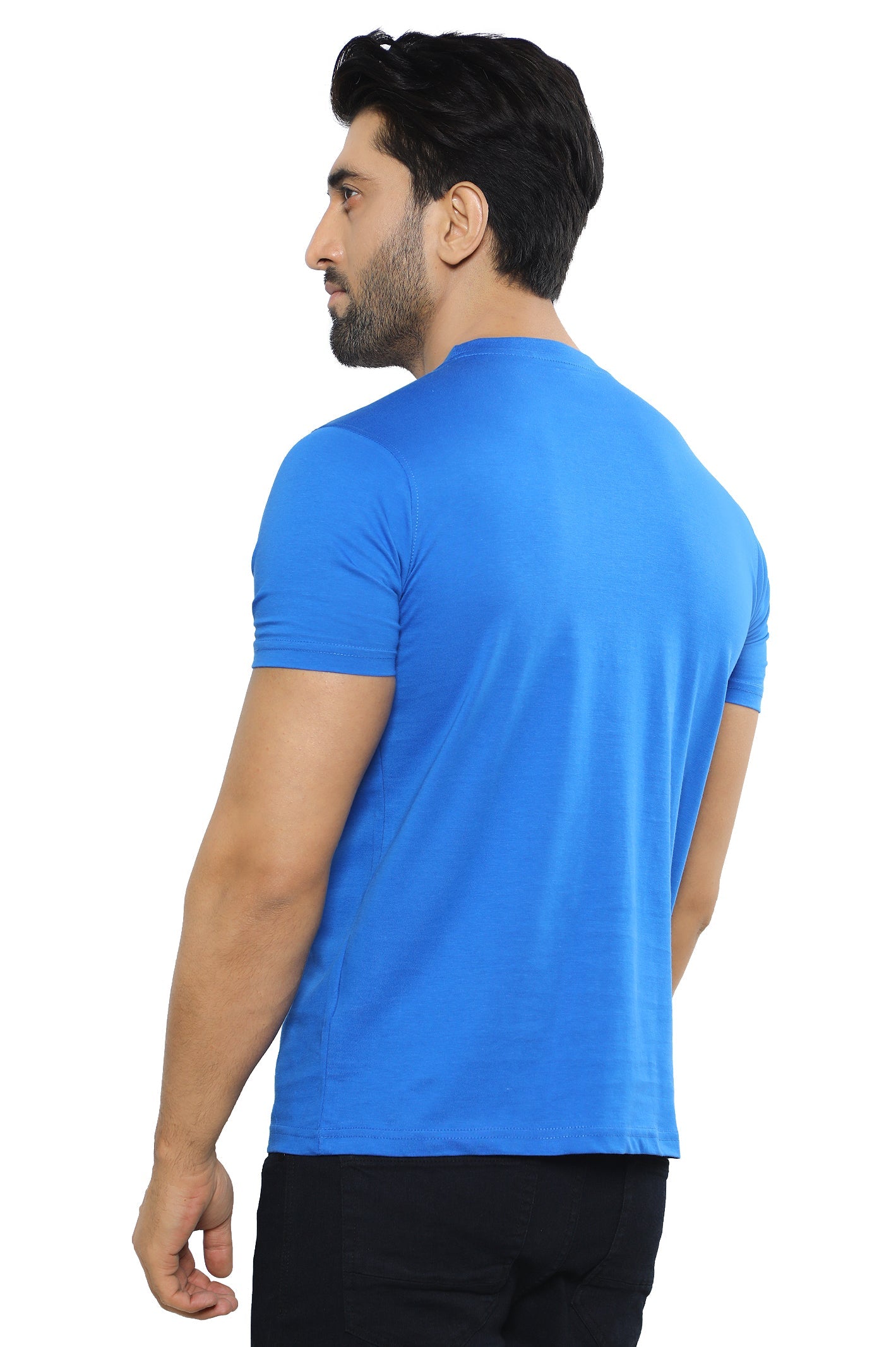 Diners Men's Round Neck T-Shirt SKU: NA856-R-BLUE - Diners