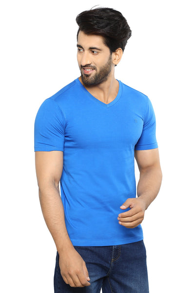 Diners Men's Round Neck T-Shirt SKU: NA857-R-BLUE - Diners