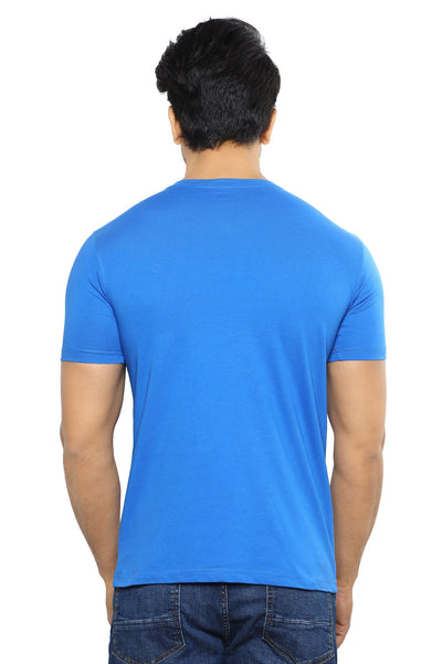 Diners Men's Round Neck T-Shirt SKU: NA857-R-BLUE - Diners
