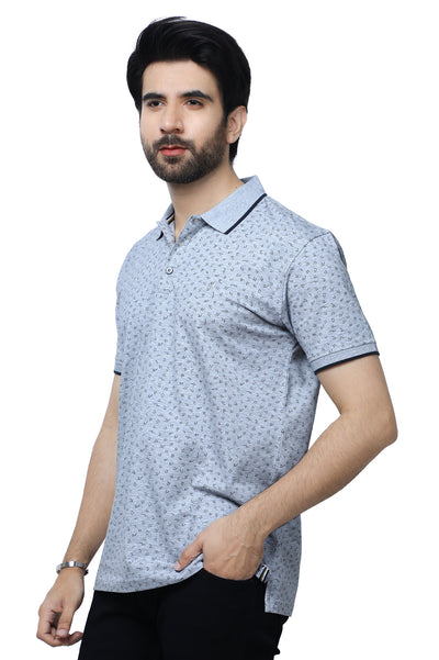 Diners Men's Polo T-Shirt SKU: NA887-GREY - Diners