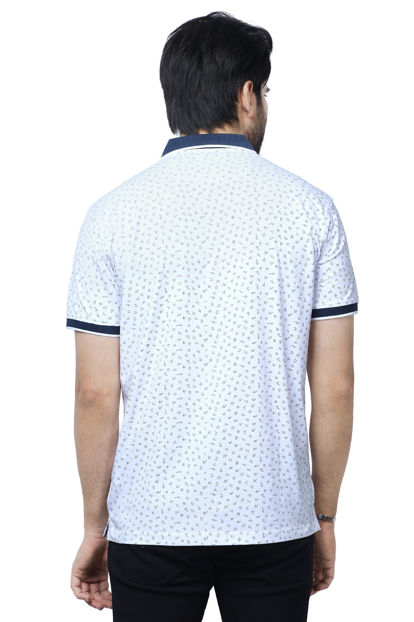 Diners Men's Polo T-Shirt SKU: NA887-WHITE - Diners