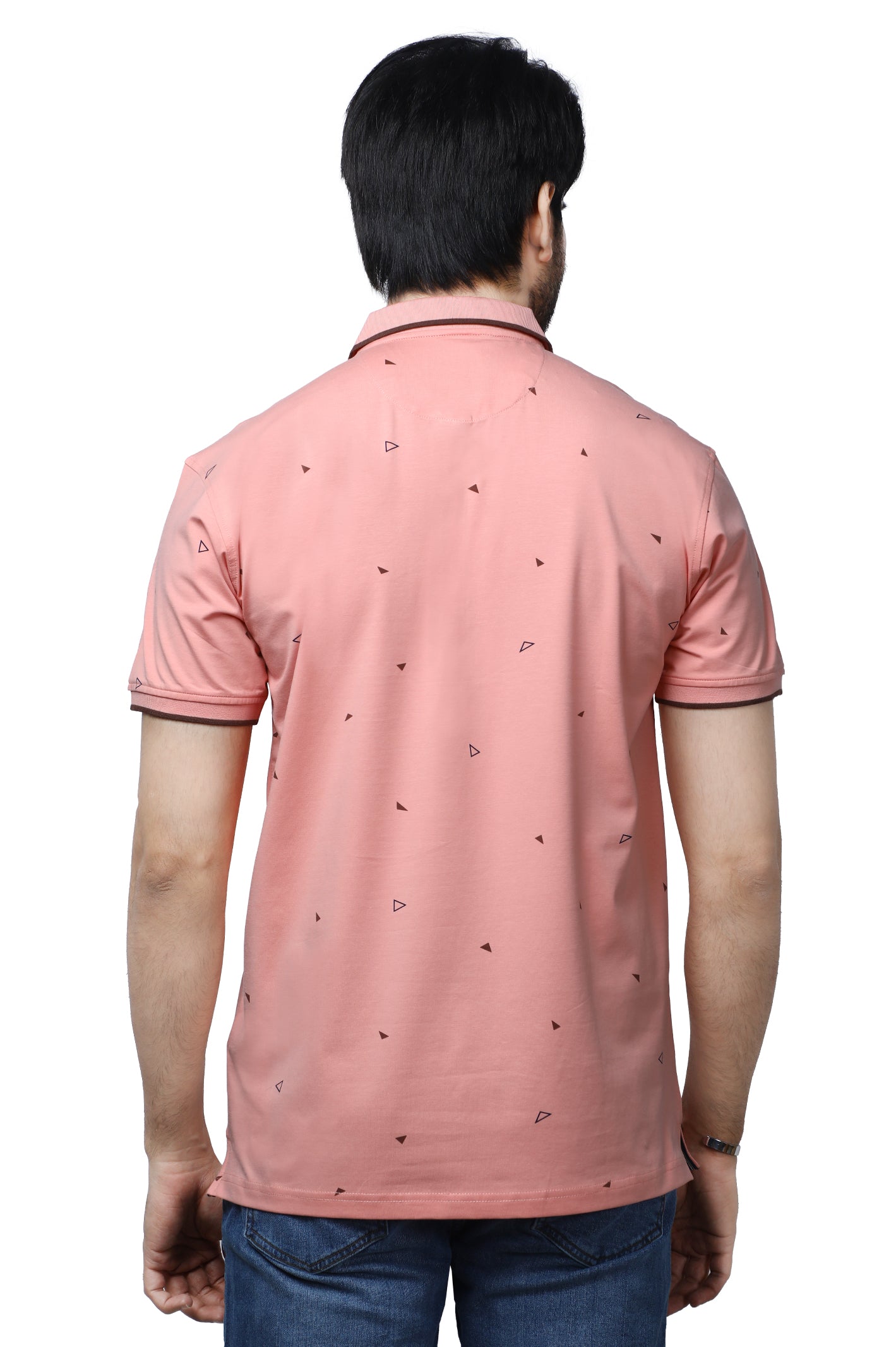 Diners Men's Polo T-Shirt SKU: NA889-PEACH - Diners