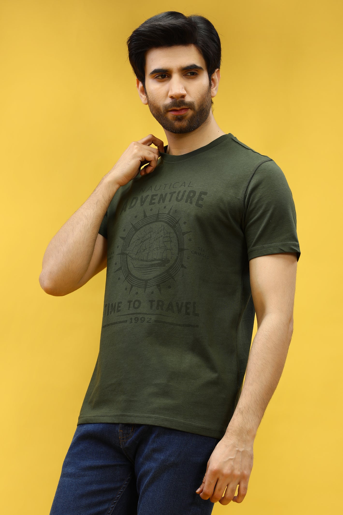 Diners Men's Round Neck T-Shirt - Diners