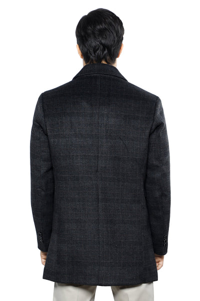 Gents Long Coat SKU: OA1334-D-GREY - Diners