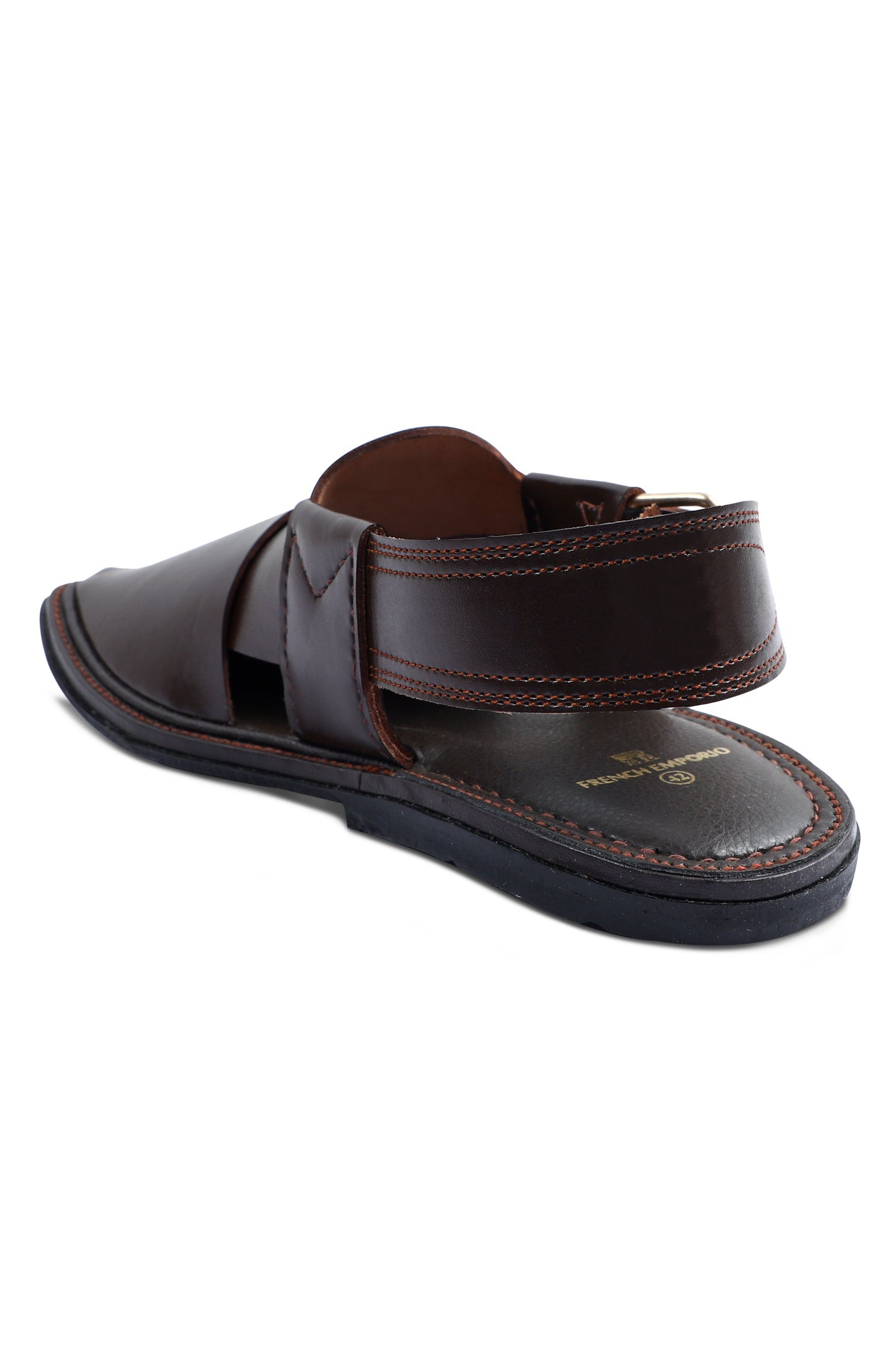 French Emporio Men Sandals SKU: PSLD-0027-BROWN - Diners