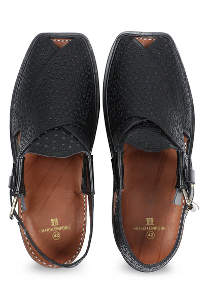 French Emporio Men Sandals SKU: PSLD-0038-BLACK - Diners