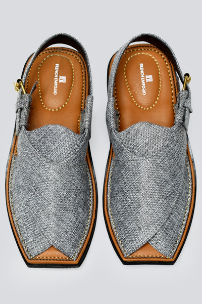 Grey French Emporio Men's Sandals - Diners