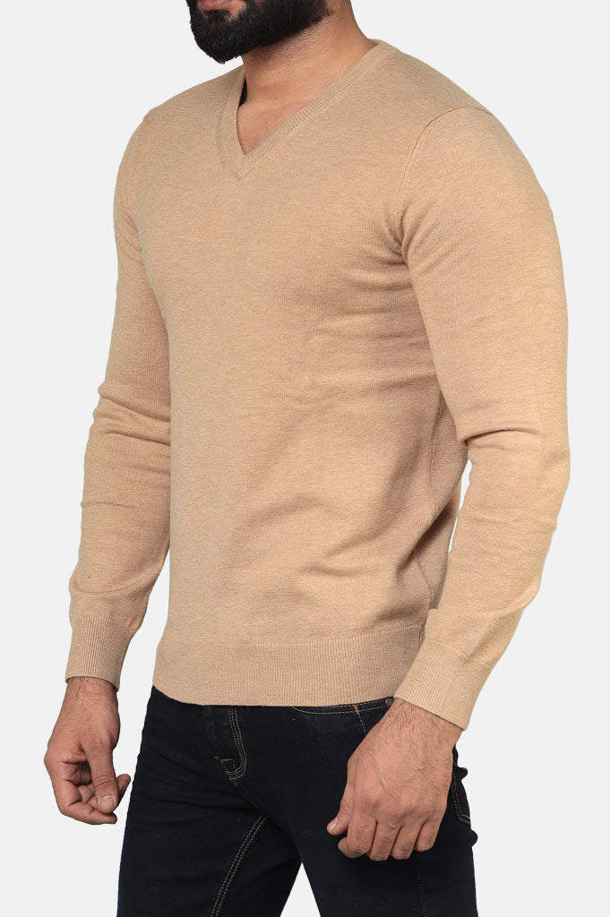 Gents Sweater In Fawn SKU: SA520-Fawn - Diners