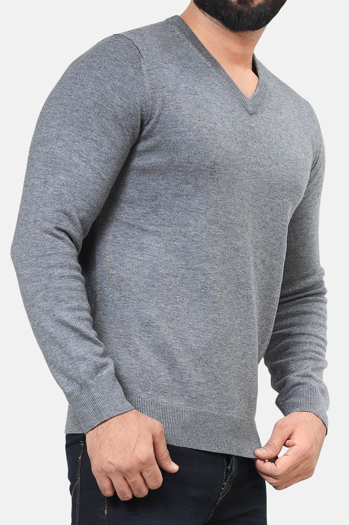 Gents Sweater In Grey SKU: SA520-Grey - Diners