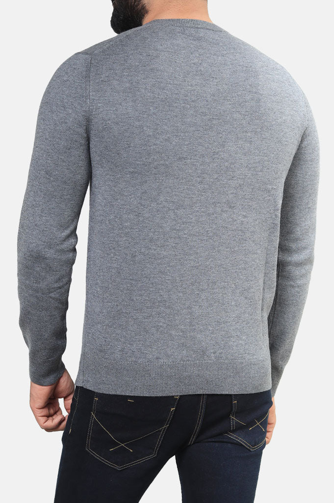 Gents Sweater In Grey SKU: SA520-Grey - Diners