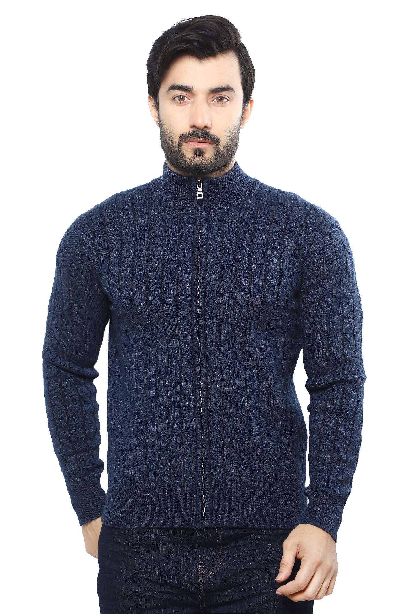 Gents Sweater SKU: SA588-D-BLUE - Diners