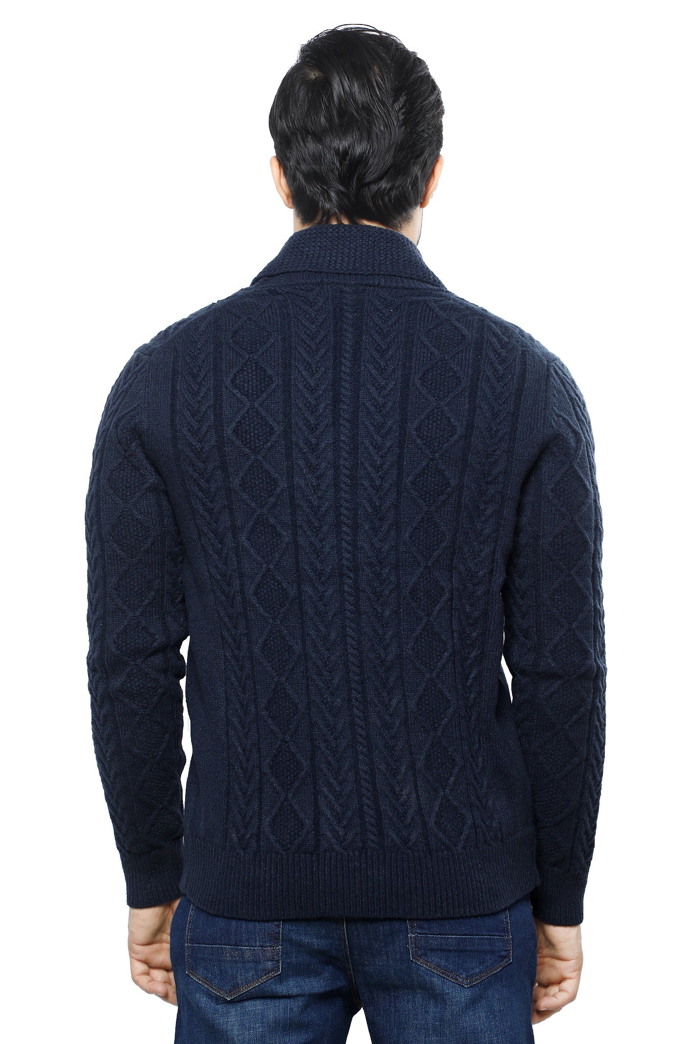 Gents Sweater SKU: SA596-D-BLUE - Diners
