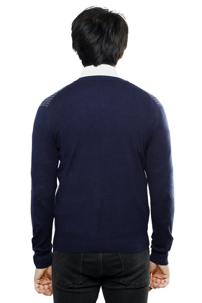 Gents Sweater SKU: SA597-D-BLUE - Diners