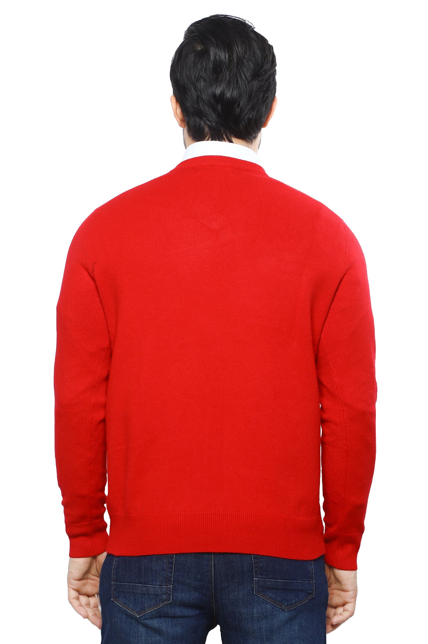 Gents Sweater SKU: SA608-RED - Diners