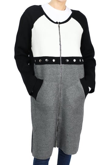 Ladies Sweater In Grey SKU: SL928-GREY - Diners