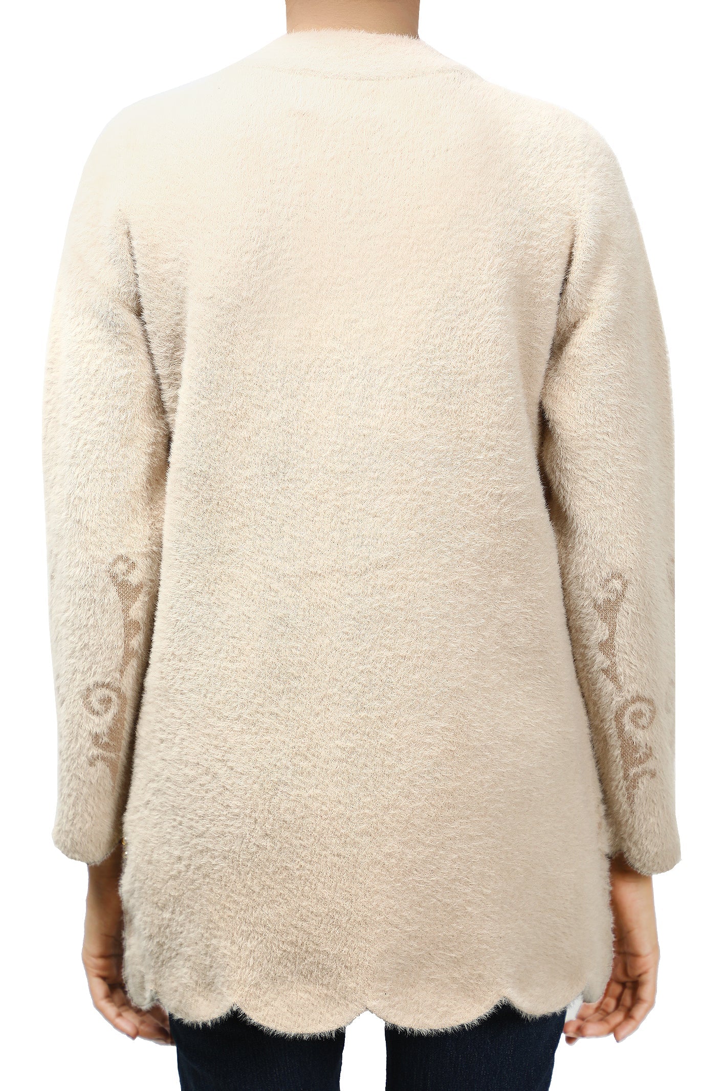 Ladies Sweater SKU: SL965-FAWN - Diners