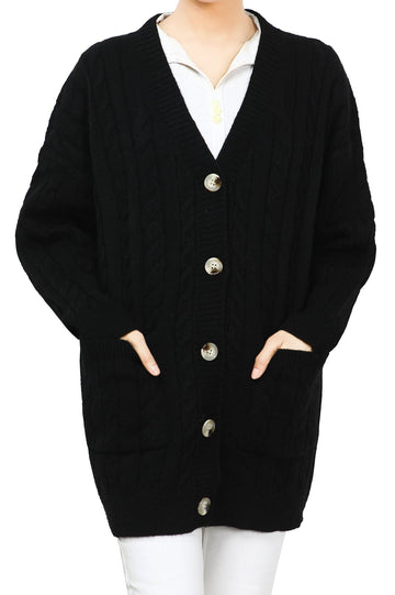 Ladies Sweater SKU: SL981-BLACK - Diners