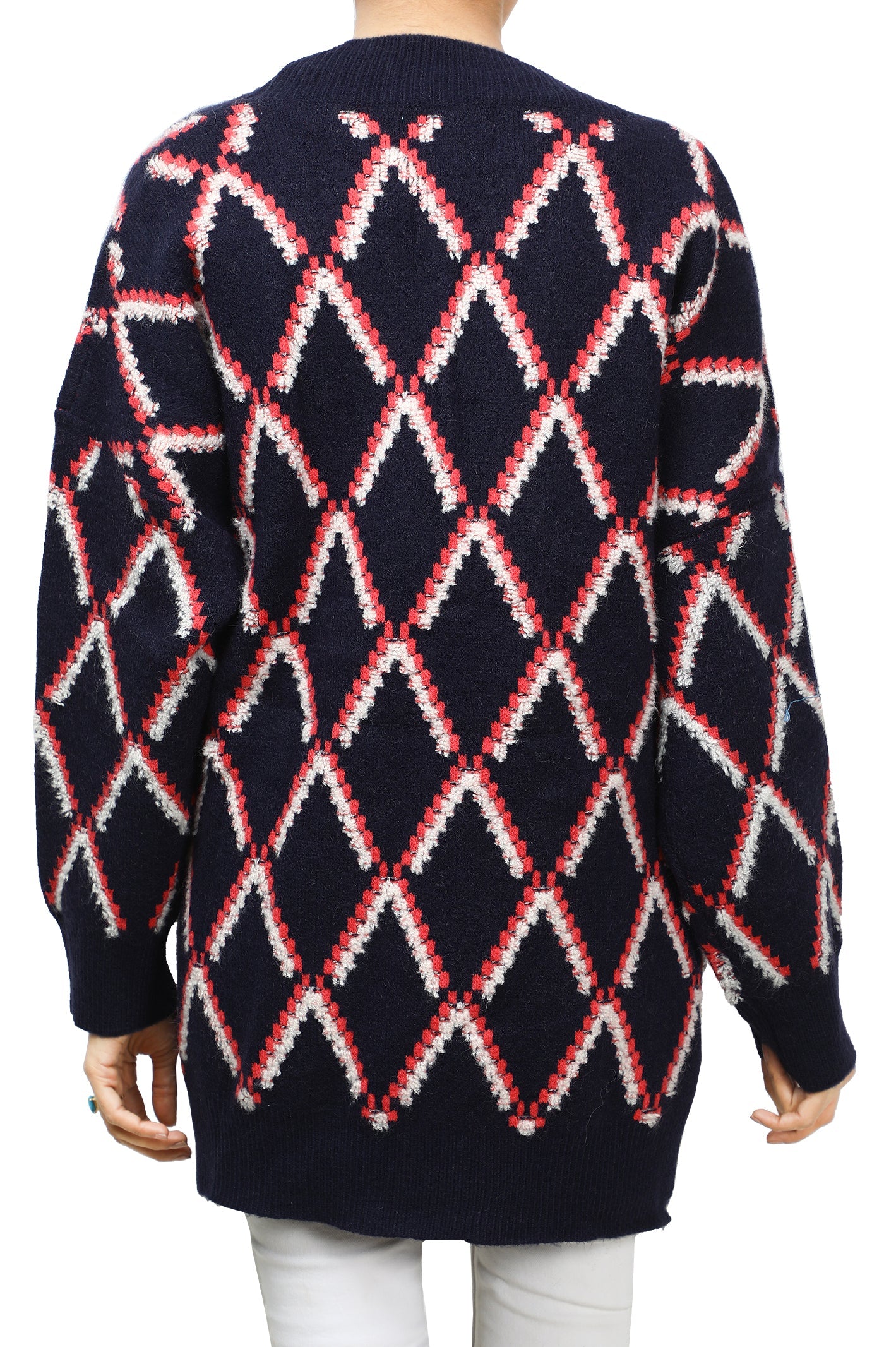 Ladies Sweater SKU: SL982-NAVY - Diners
