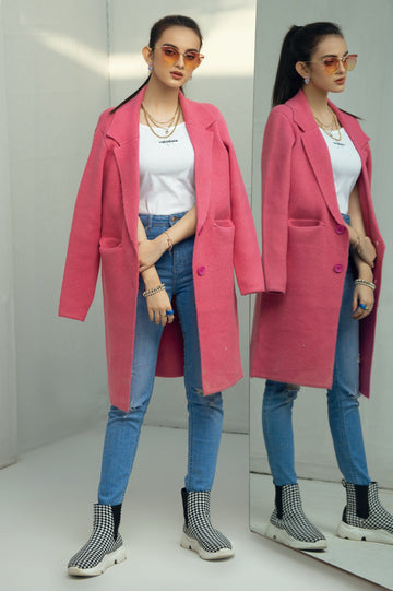 Long Coat SL989-PINK - Diners