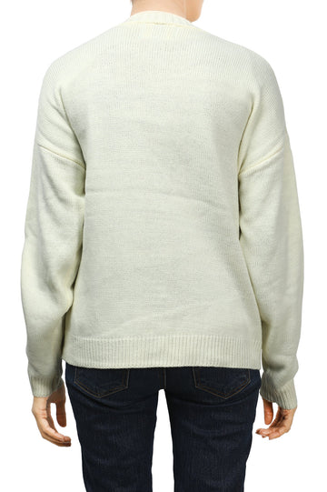 Ladies Sweater SKU: SL991-CREAM - Diners