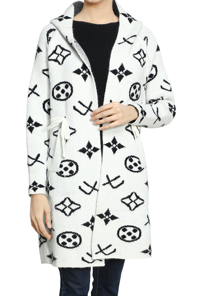 Ladies Sweater SKU: SL993-WHITE - Diners