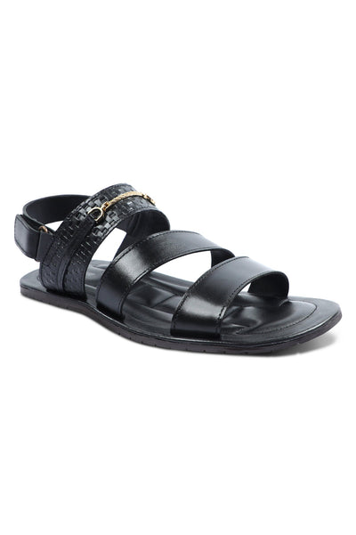French Emporio Men Sandals SKU: SLD-0028-BLACK - Diners