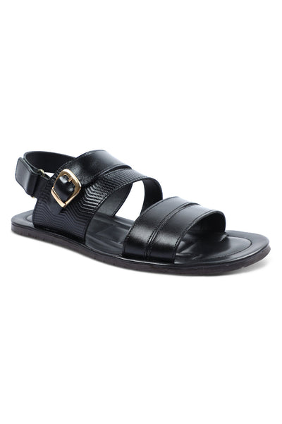 French Emporio Men Sandals SKU: SLD-0031-BLACK - Diners