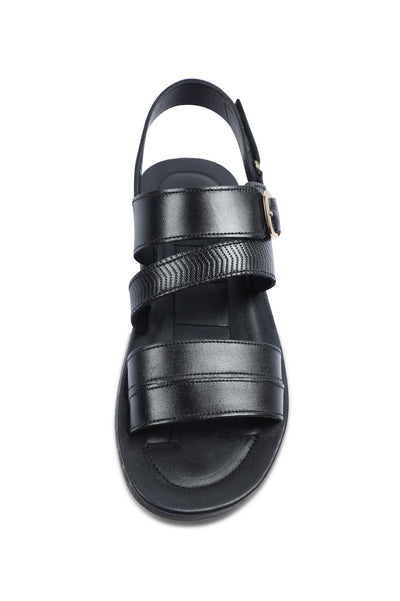 French Emporio Men Sandals SKU: SLD-0031-BLACK - Diners