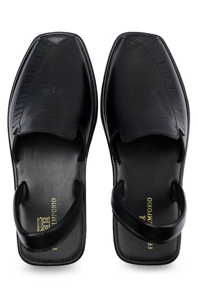 French Emporio Men's Sandal SKU: SLD-0038-BLACK - Diners