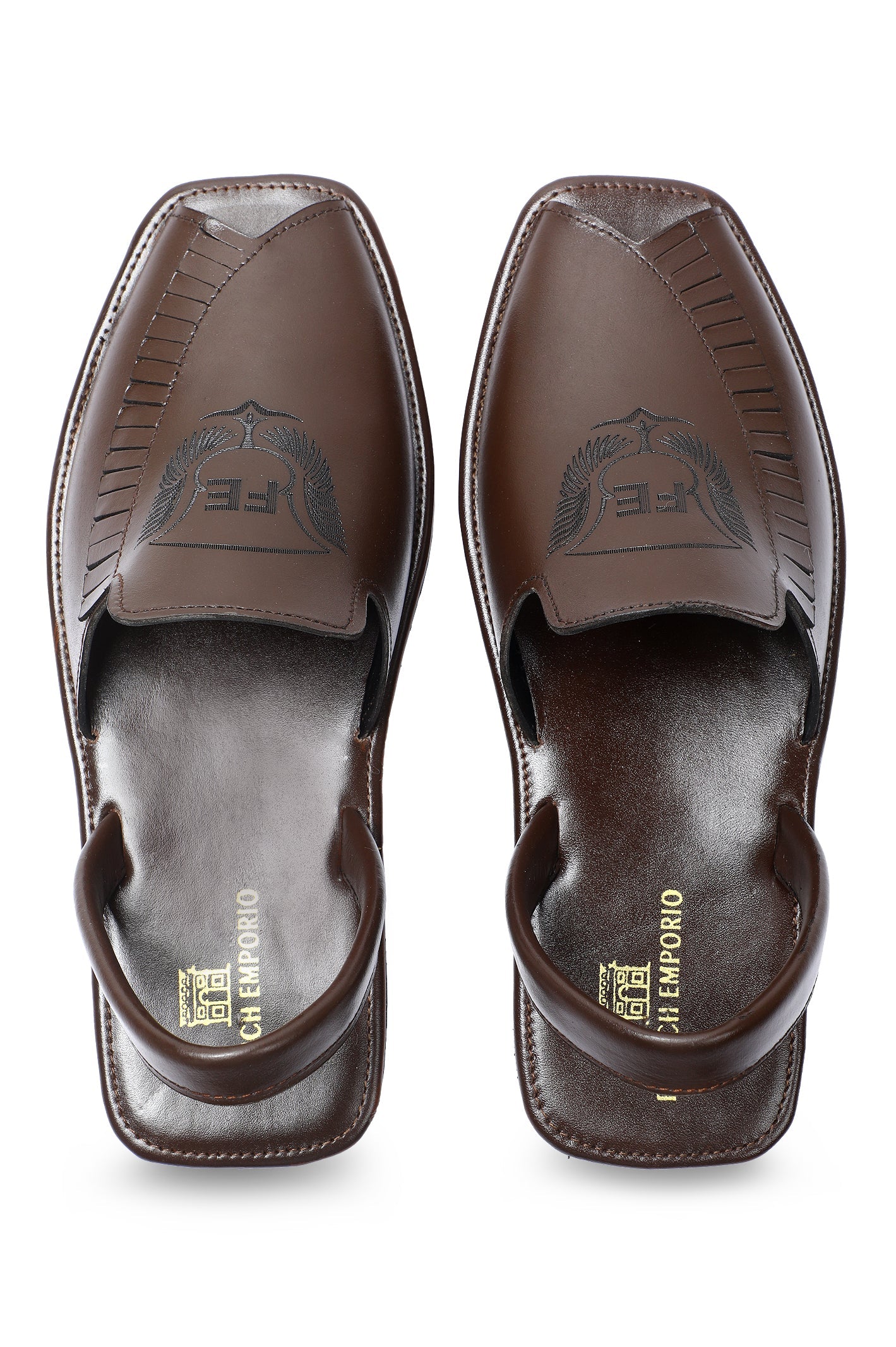 French Emporio Men's Sandal SKU: SLD-0038-BROWN - Diners