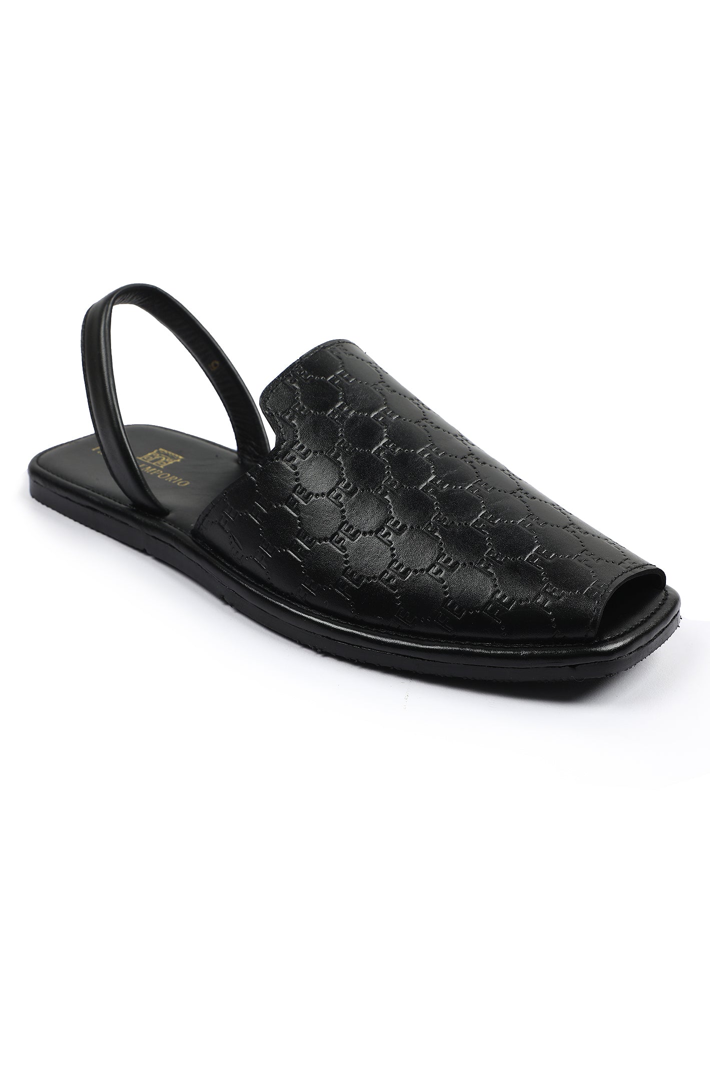 French Emporio Men's Sandal SKU: SLD-0039-BLACK - Diners