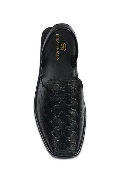 French Emporio Men's Sandal SKU: SLD-0039-BLACK - Diners
