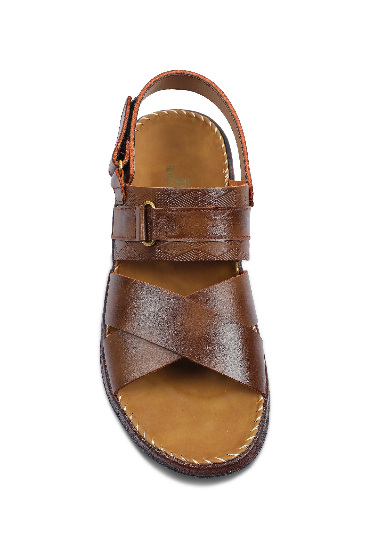 French Emporio Men's Sandal SKU: SLD-0040-BROWN - Diners