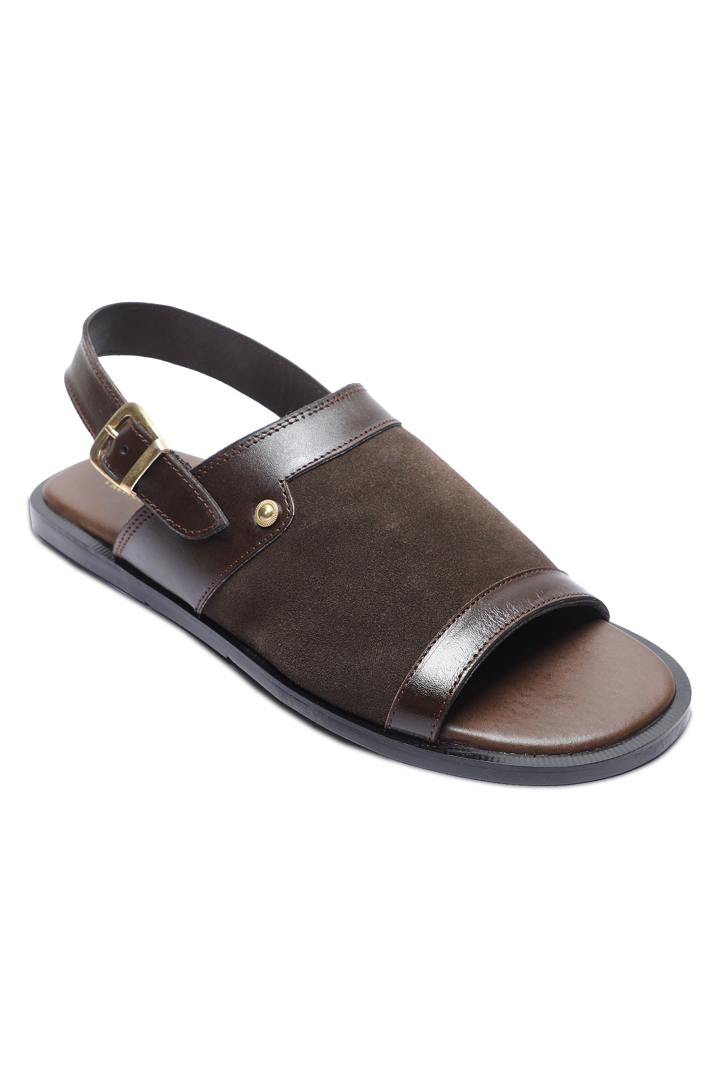 French Emporio Men's Sandal SKU: SLD-0041-COFFEE - Diners