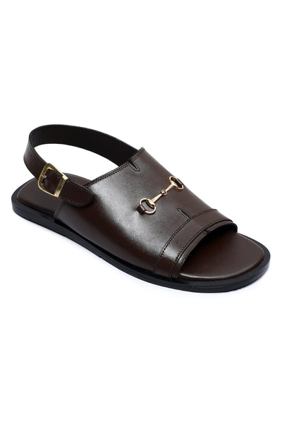 French Emporio Men's Sandal SKU: SLD-0042-COFFEE - Diners