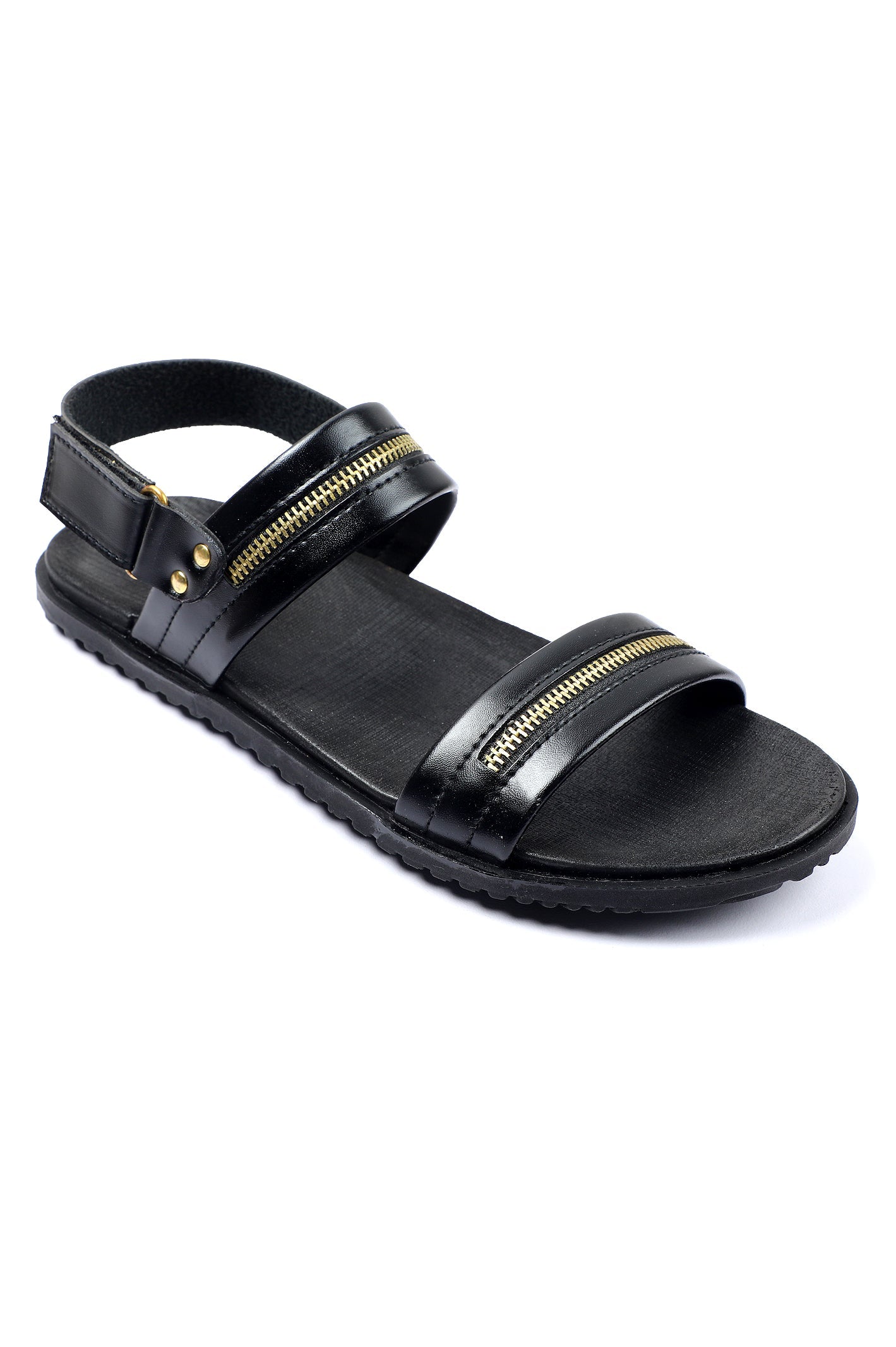 Black Sandal for Men's