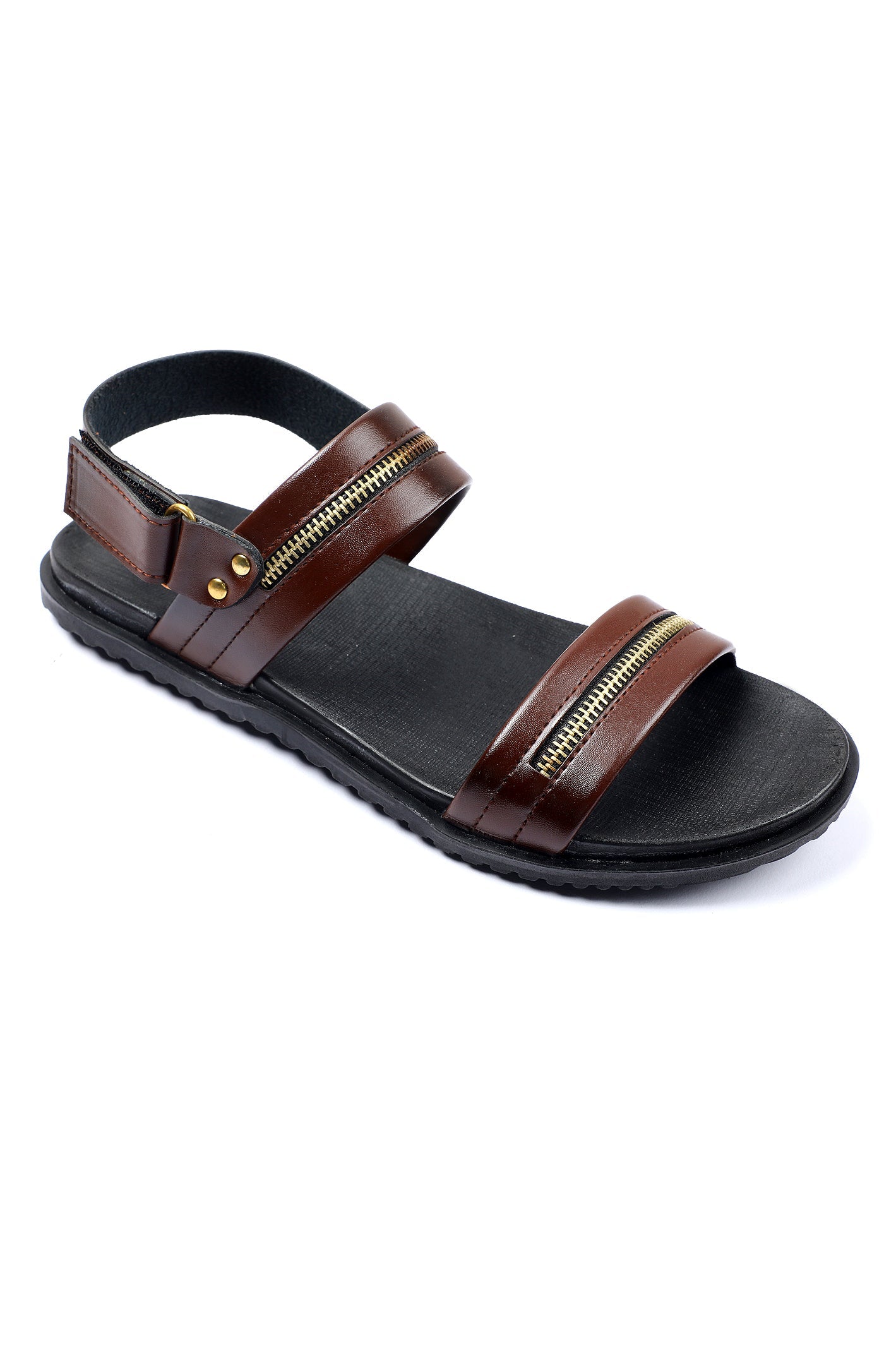 French Emporio Men's Sandal SKU: SLD-0043-BROWN - Diners