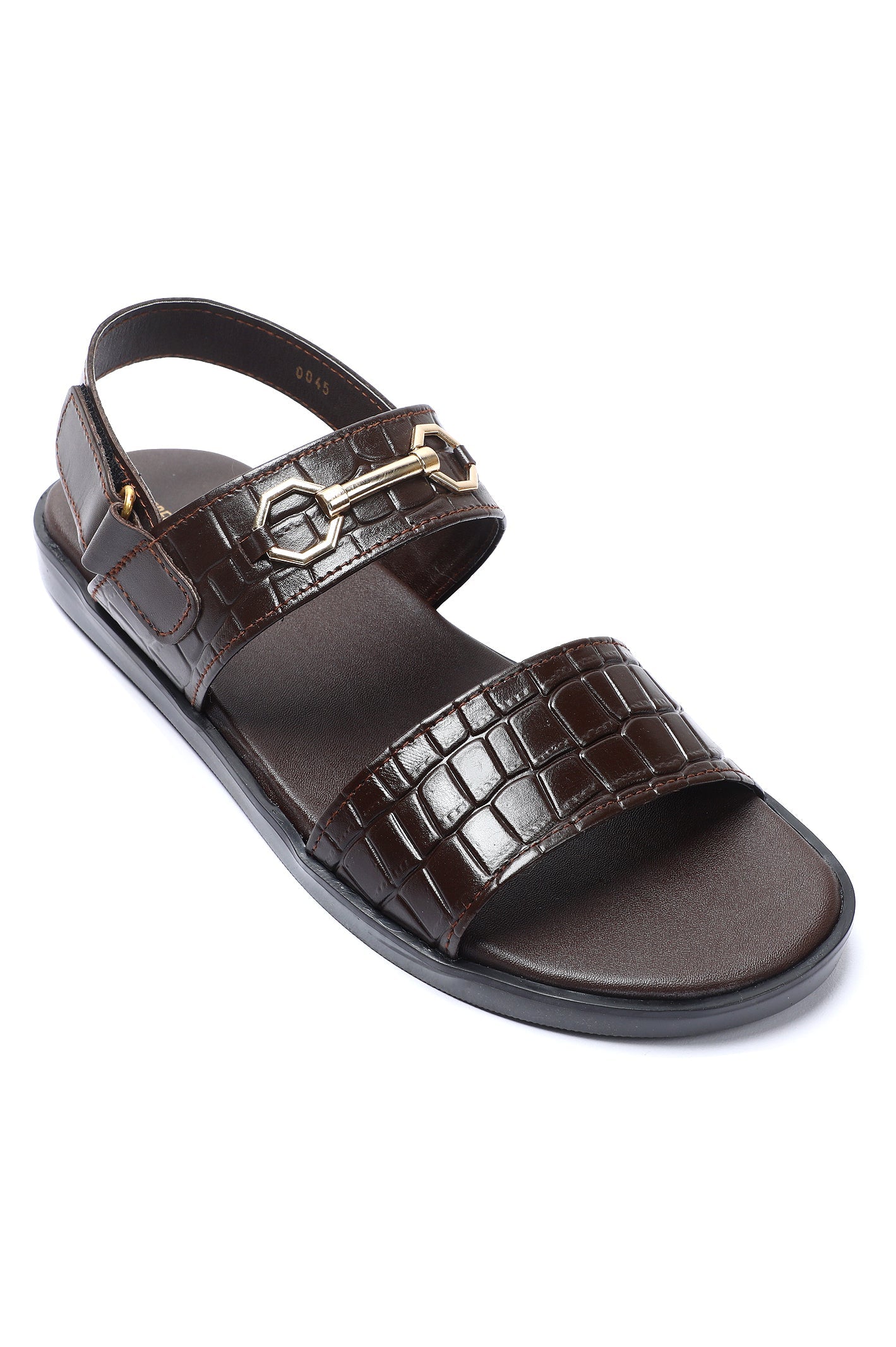 French Emporio Men's Sandal SKU: SLD-0045-COFFEE - Diners