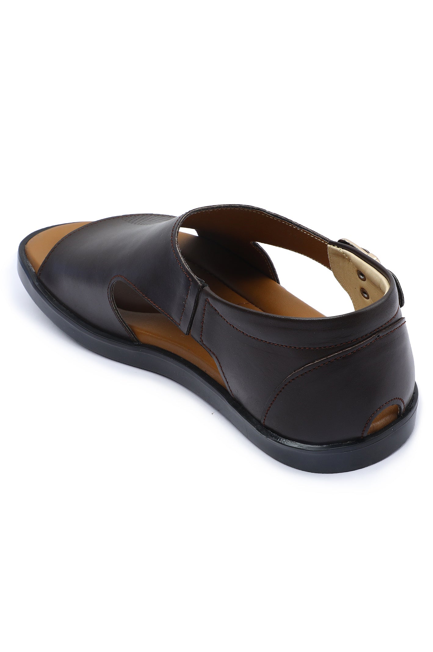 French Emporio Men's Sandal SKU: SLD-0046-COFFEE - Diners