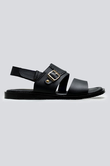 Diners Black Sandal for Men
