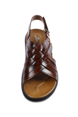 French Emporio Men Sandals SKU: SLD-0029-BROWN - Diners