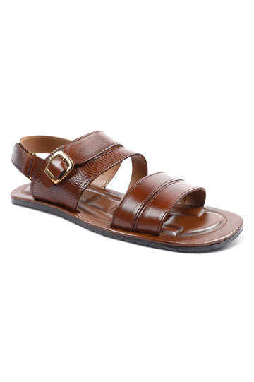 French Emporio Men Sandals SKU: SLD-0031-BROWN - Diners