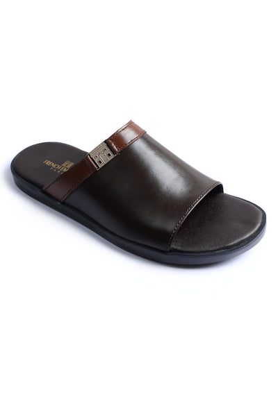 Slippers For Men SKU: SLP-0075-COFFEE - Diners