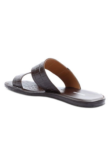 Slippers For Men in Coffee SKU: SLP-0063-COFFEE - Diners